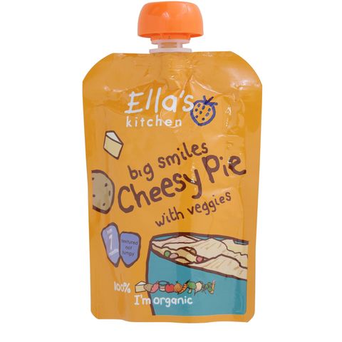 Ella\'s Kitchen Big Smiles Cheesy Pie with Veggies Baby Food 130g