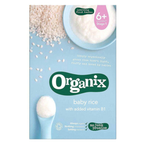 Organix Organic Whole Grain Baby Rice 100g