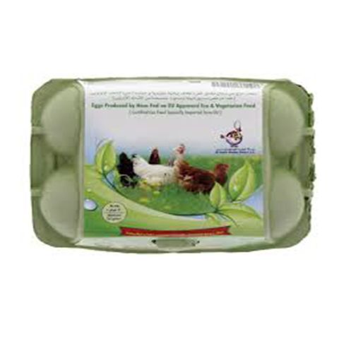 Al Jazira Eco and Vegetarian Fed Egg 6 Pieces