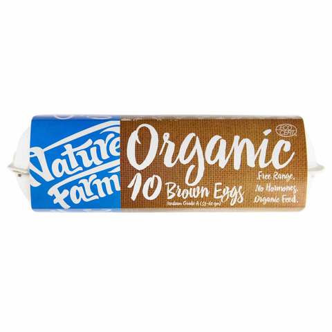 Nature farm Organic Eggs 10pieces