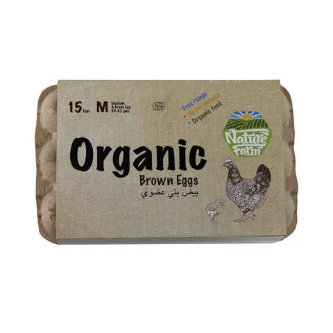 Nature Farm Organic Eggs 15pieces
