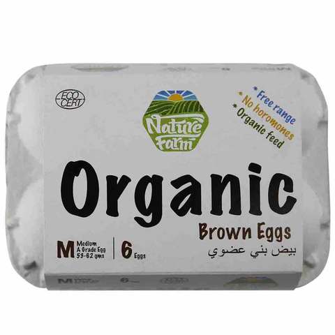 Nature Farm Organic Eggs 6pieces