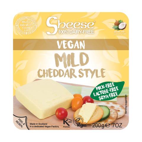 Sheese Vegan Mild Ched Block 200g