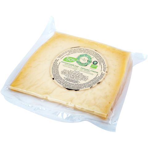 Organic Hard Cheese 50% 300g
