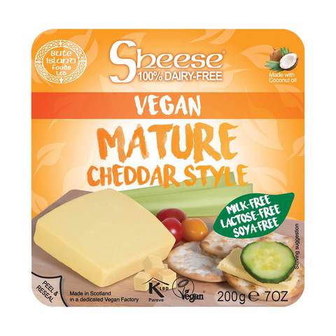 Sheese Vegan Mature Ched Block 200g