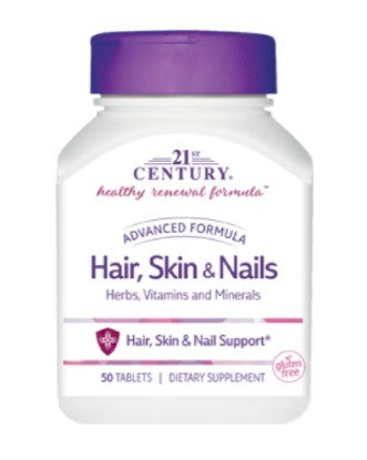 21St Century Hair Skin And Nails 50 Tablets