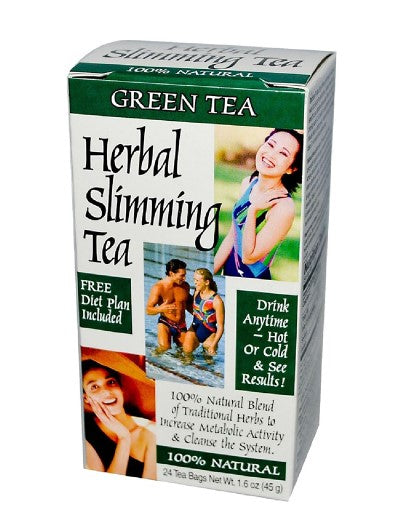 21St Century Slimming Green Tea 24 Tea Bags