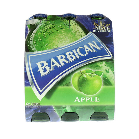 Barbican Malt Beverage Apple Flavor 330ml x Pack of 6