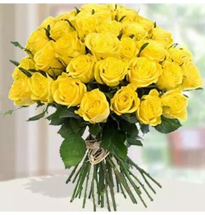 30 Yellow Roses Bouqet