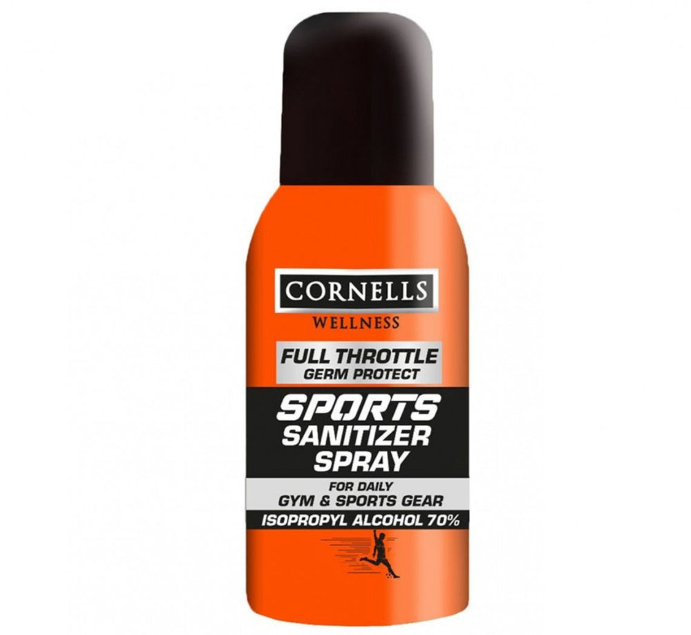 Cornells Wellness Invincible Germ Protect Sports Sanitizer Spray Orange 100ml