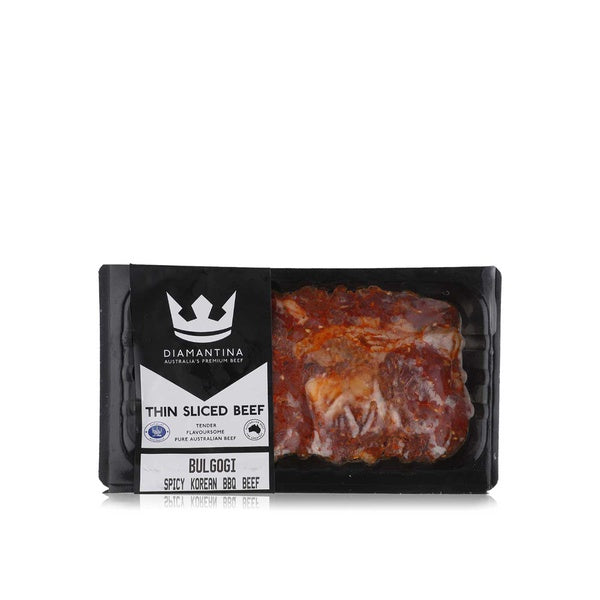 Diamantina bulgogi spicy Korean bbq beef