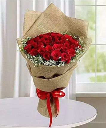 50 Red Rose Bunch