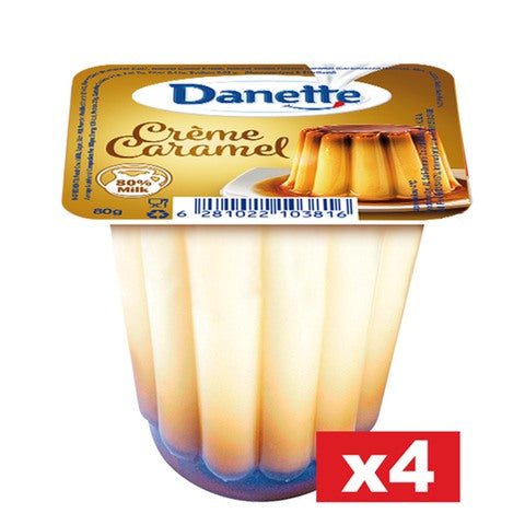 Danette Dessert Creme Caramel 80gx4