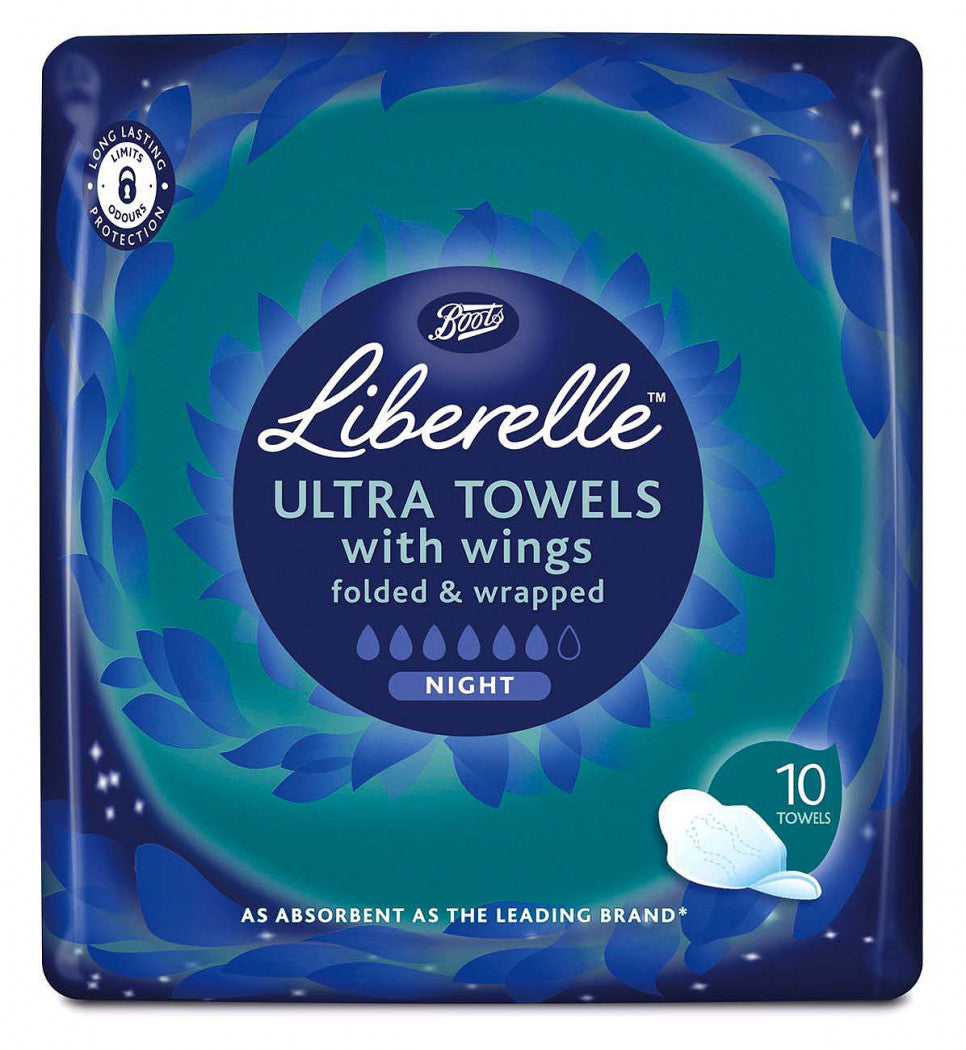 Boots Ultra towels night wing 10s