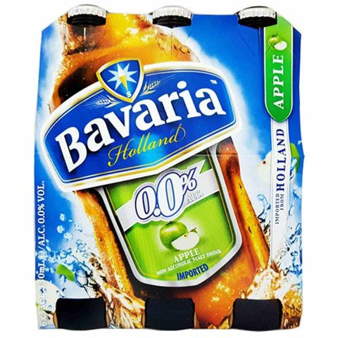 Bavaria Holland Apple Non Alcoholic Malt Drink 330mlx6