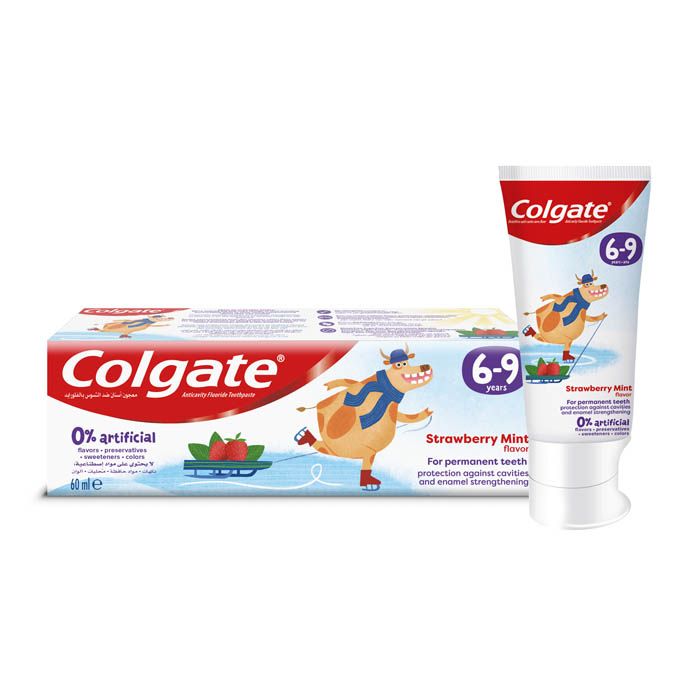 Colgate Tooth Paste 6-9 Kids Strawberry Mint Flavor 60 ml
