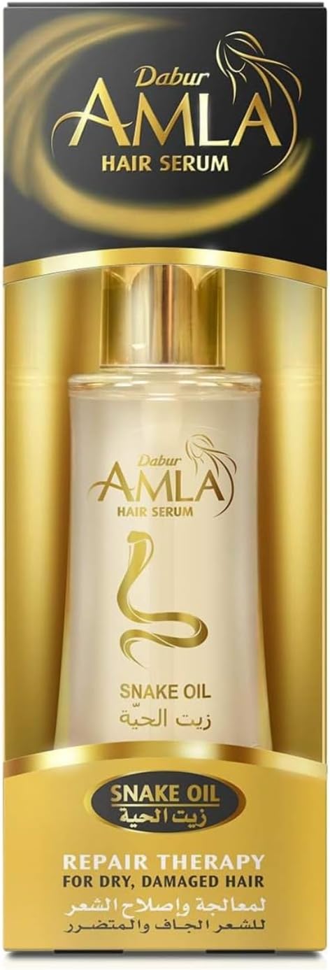 Dabur Amla Repair Therapy Snake Oil Hair Serum | Strengthening, Hydrating & Nourishing Formula | For Dry & Damaged Hair - 50 ml 1