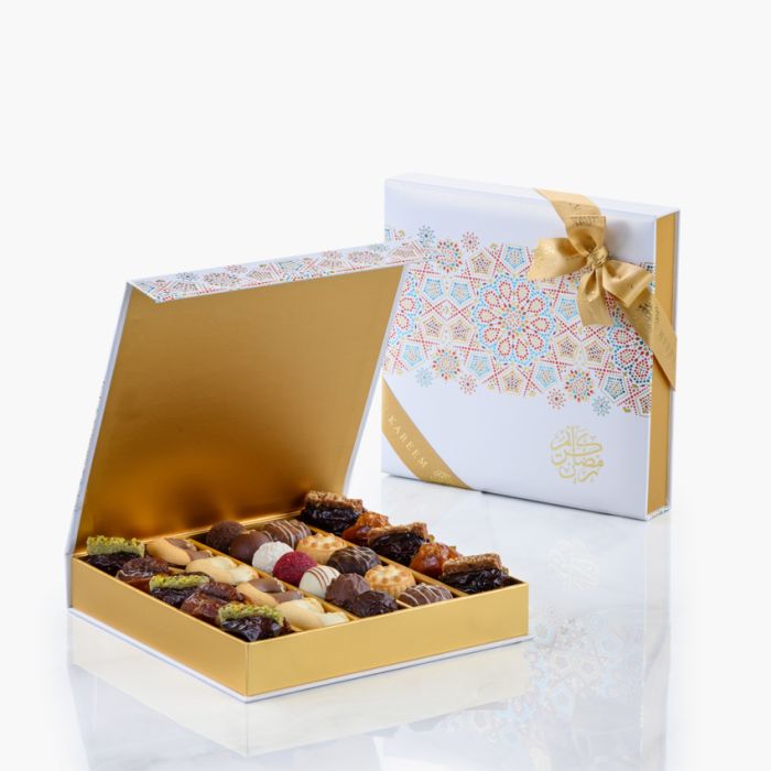 Amal Gift Set Dates, Biscuits and Truffles (Medium)