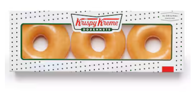 Krispy Kreme Joy Box Assorted Donuts 3 Pieces