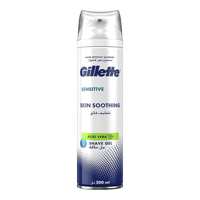 Gillette Sensitive Soothing gel 200 ml