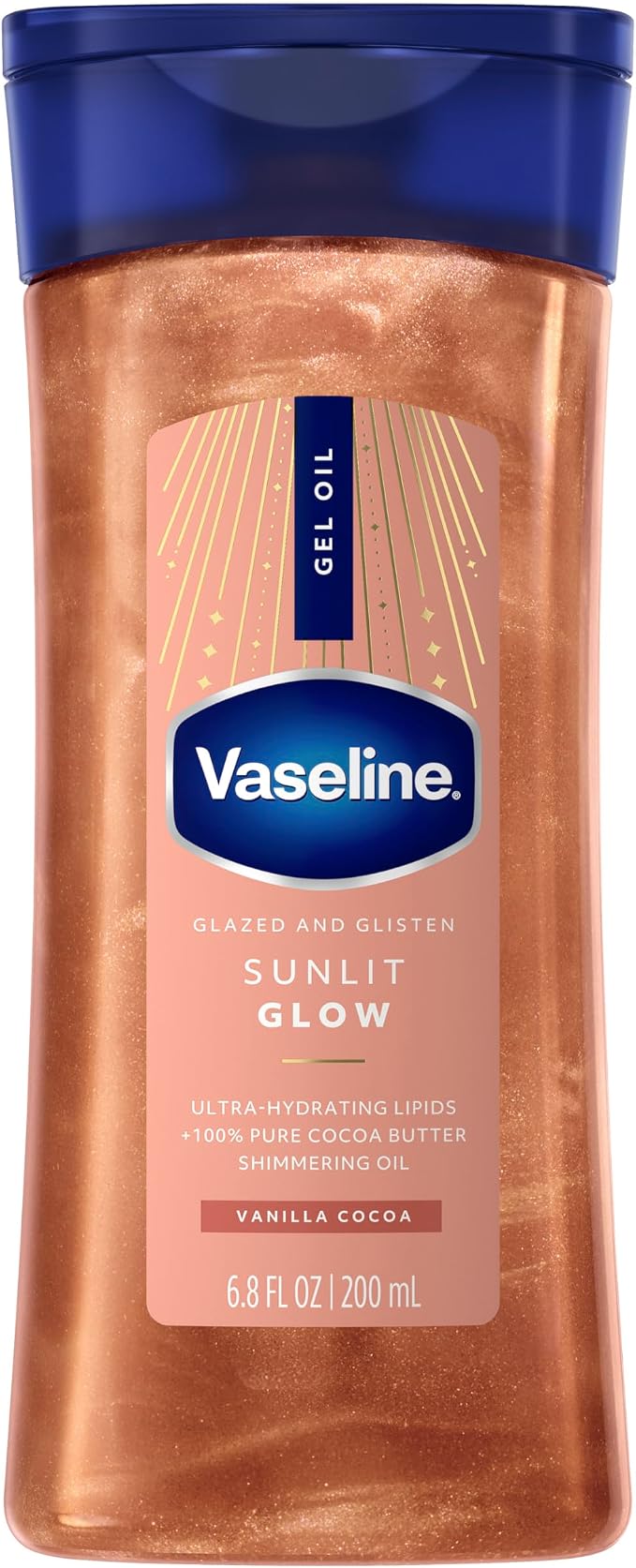 Vaseline Glazed and Glisten Sunlit Glow Body Gel Oil