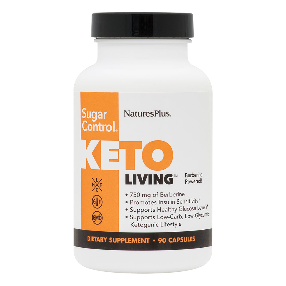 Natures Plus Keto living Sugar Control 90 Capsules