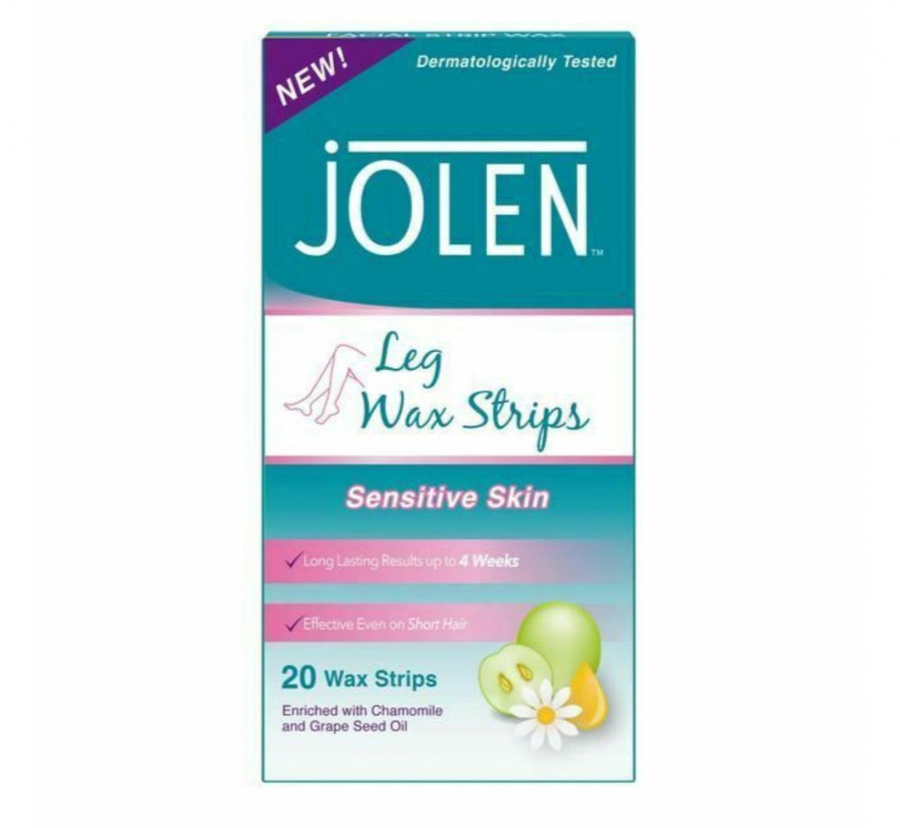 Jolen Legs & Body Wax Strips Sen 20s