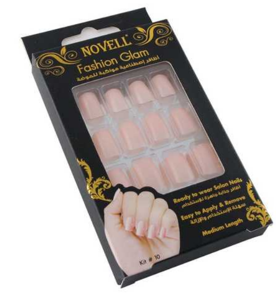 ARTIFICIAL FASHION NAIL KIT#10 , 1 KIT