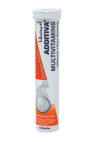 Additiva Multivitamins Orange Effervescent Tablets 20\'s
