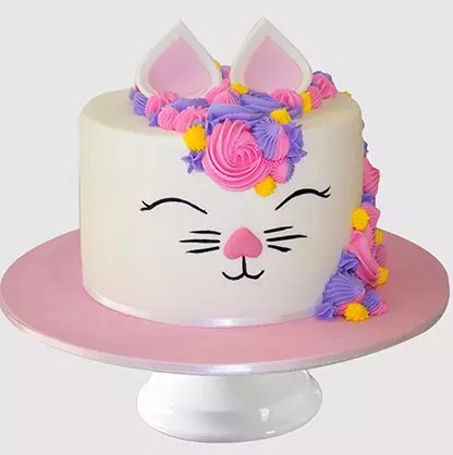 Adorable Bunny Chocolate Cake
