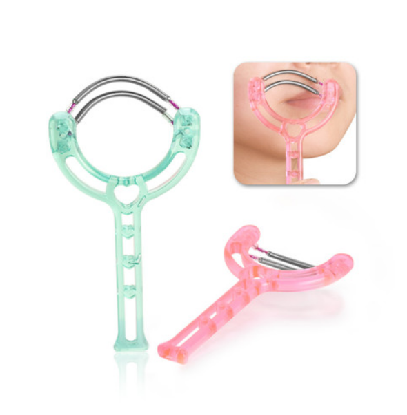 Anself-Facial Hair Remover Spring Facial Hair Removal for Women Spring Facial Epilator