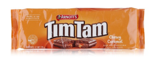 Arnott\'s Tim Tam biscuits with caramel 175g