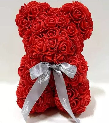 Artificial Roses Teddy Red