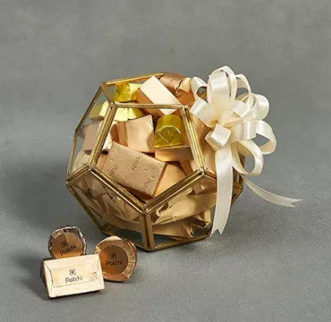 Assorted Patchi in Glass Box