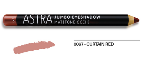 Astra - Jumbo Eyeshadow 3g 67 - Curtain Red