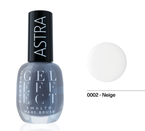 Astra - Lasting Gel Effect 02 Nail Polish - Neige