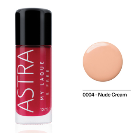 Astra - My Laque 5 Free Nail Polish 04 - Nude Cream