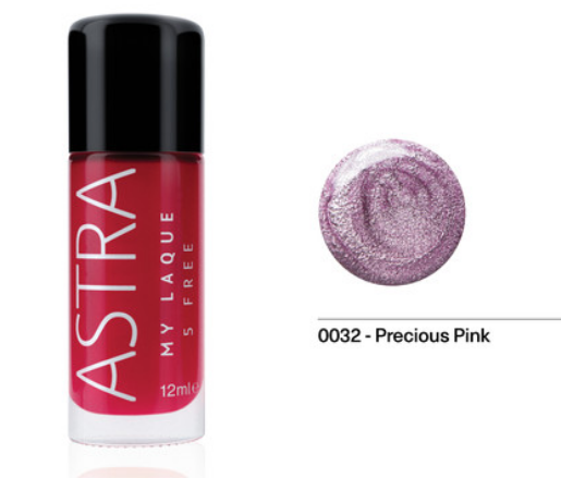 Astra - My Laque 5 Free Nail Polish 32 - Precious Pink