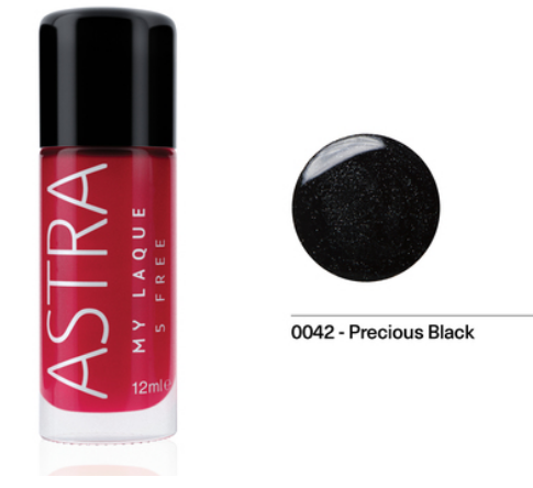 Astra - My Laque 5 Free Nail Polish 42 - Precious Black