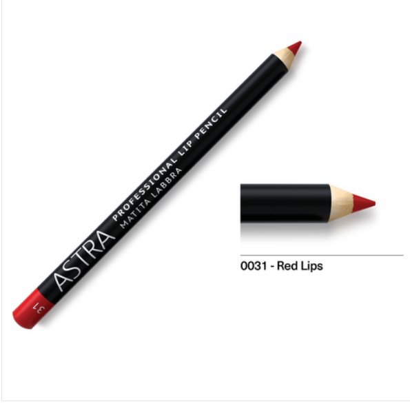 Astra - Professional Lip Pencil 1.1g 31 - Red Lips