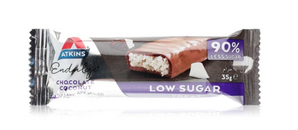 Atkins endulge chocolate coconut bar 35g