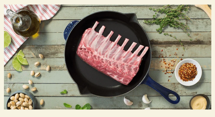 Australian Grass Fed Frenched Lamb Rack