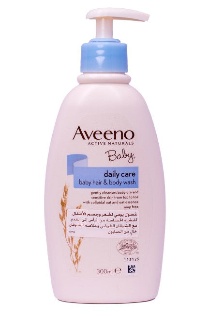 Aveeno Baby Hair & Body Wash 300ml
