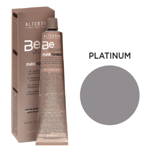 BE BLONDE PURE TONER , PLATINUM- 60 ML