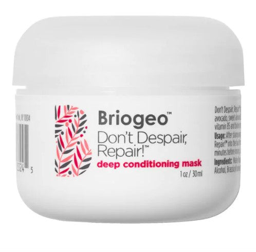 BRIOGEO Don\'t Despair, Repair!™ Deep Conditioning Hair Mask Travel Size