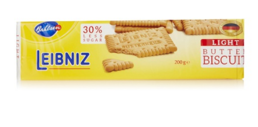 Bahlsen Leibniz light butter biscuit 200g