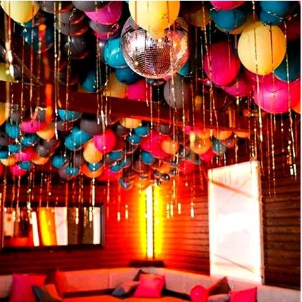 Balloons On The Ceiling