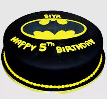 Batman Birthday Chocolate Cake