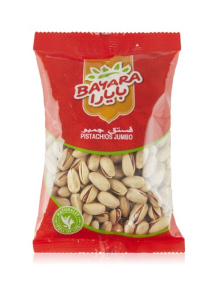 Bayara jumbo pistachios with shells 400g