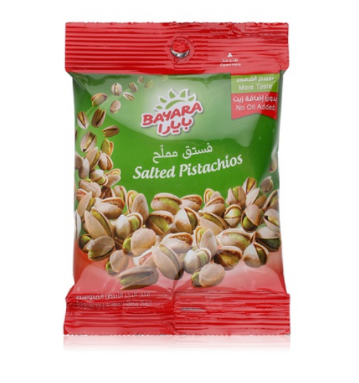 Bayara salted pistachios 30g